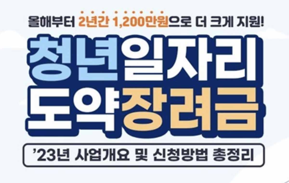 청년일자리도약장려금