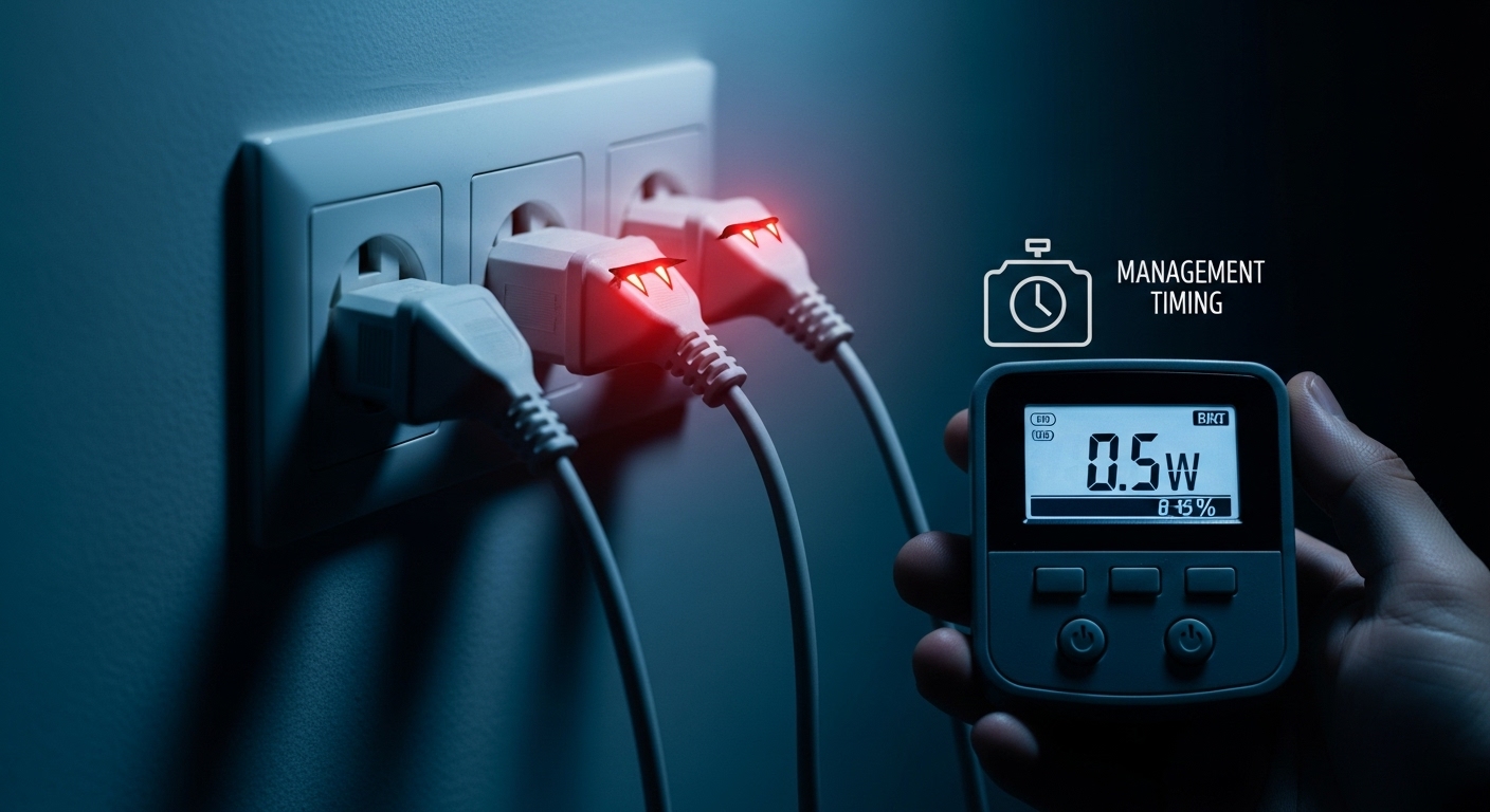 전기세 폭탄 피하는 마법의 '콘센트 뽑기' 타이밍, 실제로 해보니