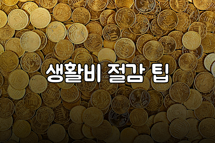 생활비 절감 팁