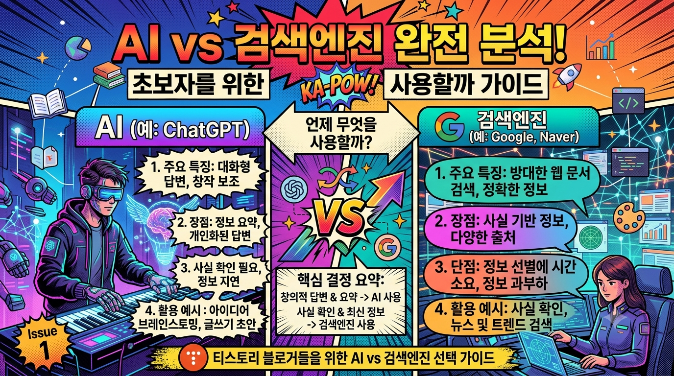 ChatGPT와 검색엔진 차이! 언제 무엇을 사용해야 할까?