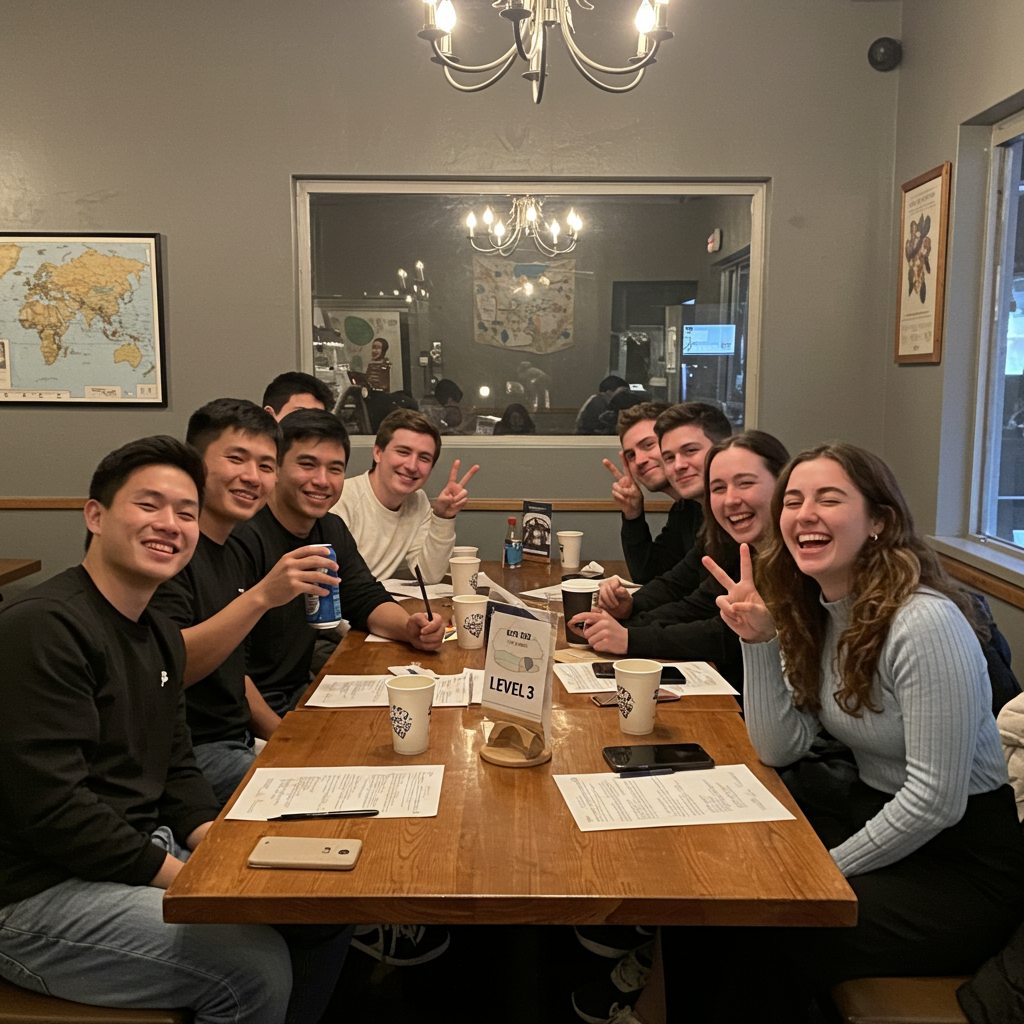 언어 교환 친구