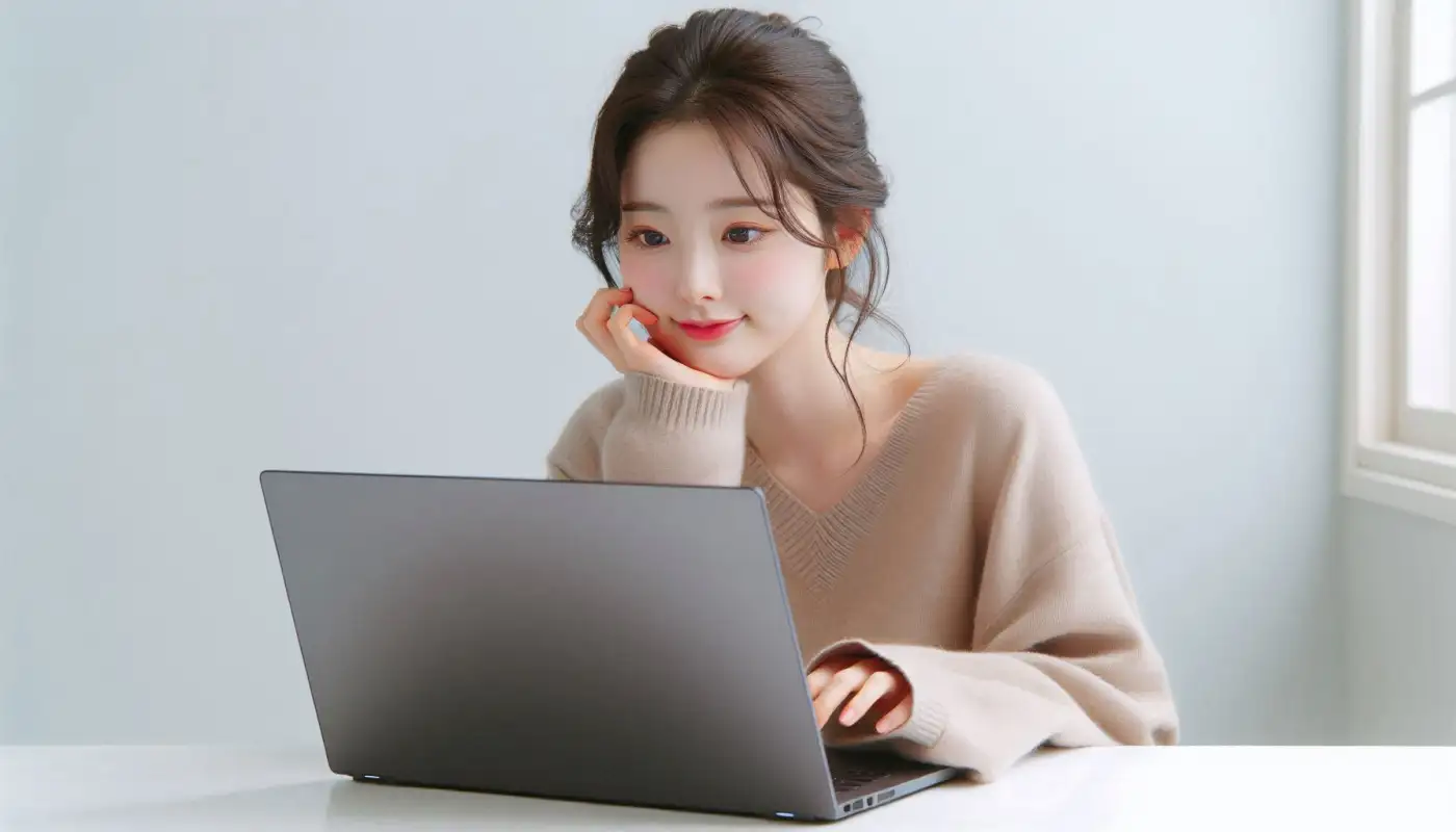 해외직구조회-방법을-알아보고-쇼핑하는-여성의-모습