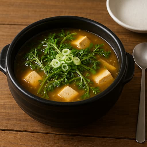 쑥 된장국