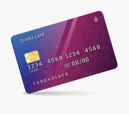 신용카드 일러스트 모습