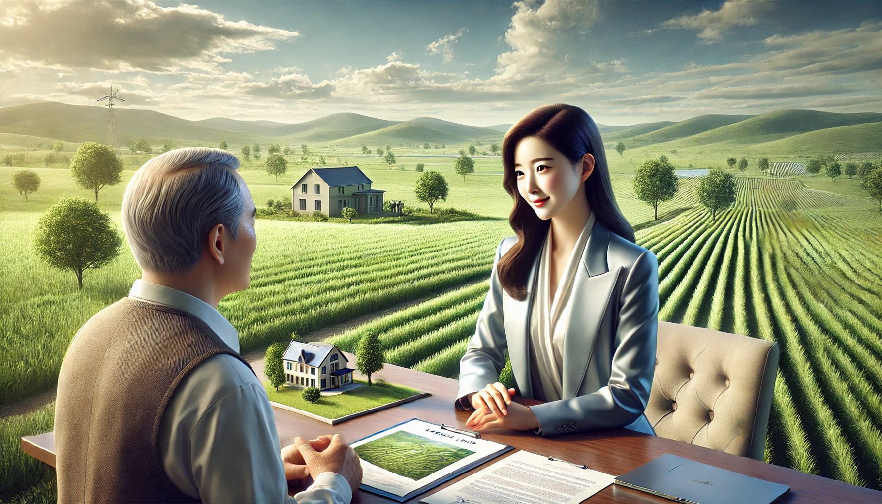 농지 임대차 요건 확인하는 이미지