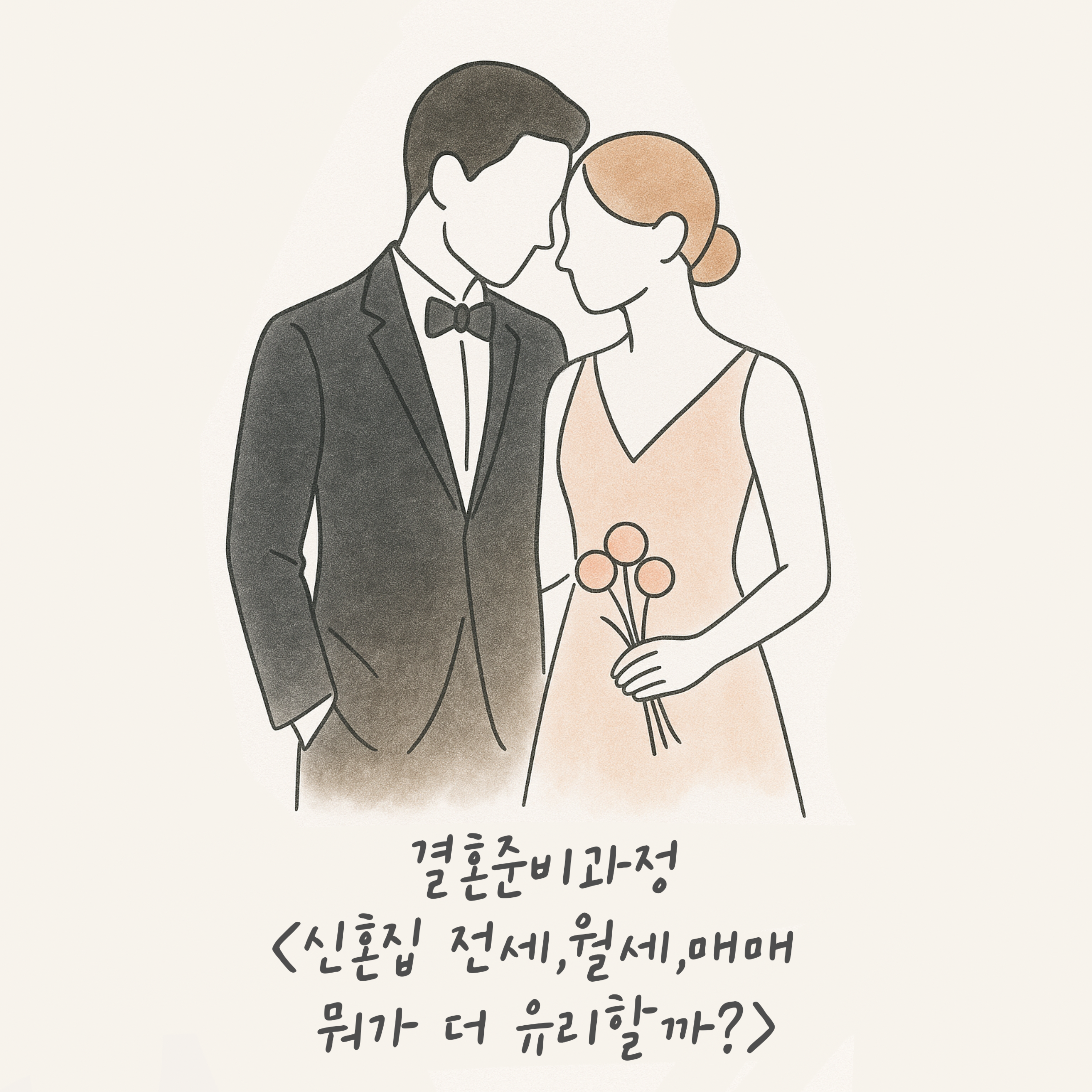 결혼준비과정, 신혼집 전세? 월세? 매매? 무엇이 더 유리할까