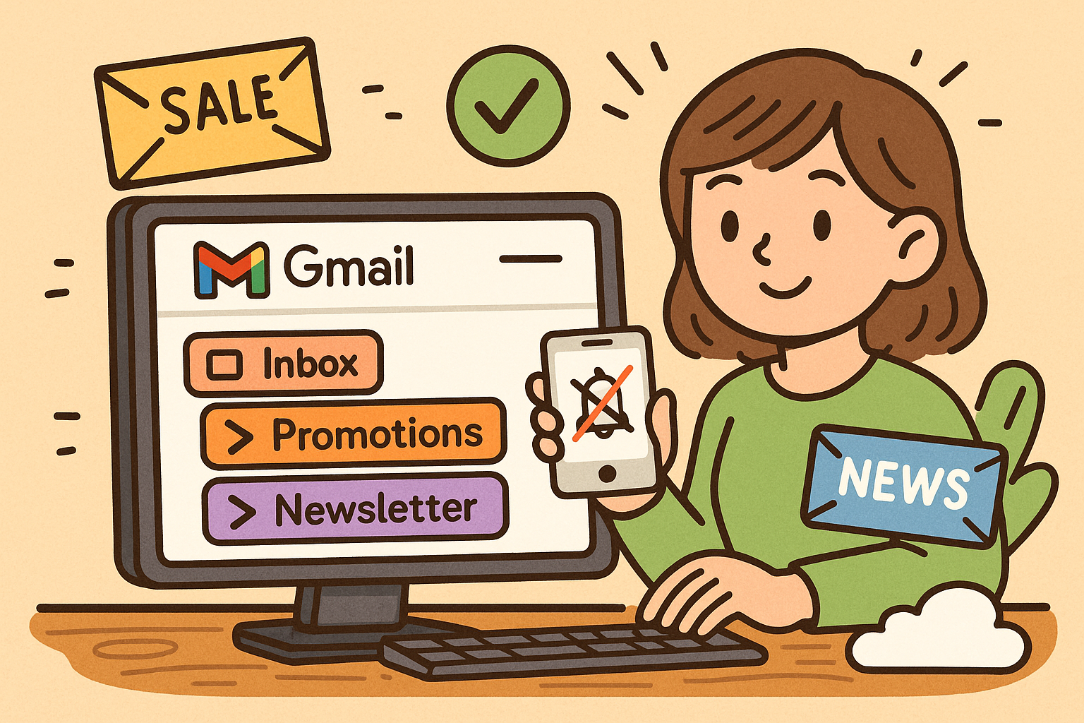 프로모션·뉴스레터 메일 깔끔하게 자동 정리하기