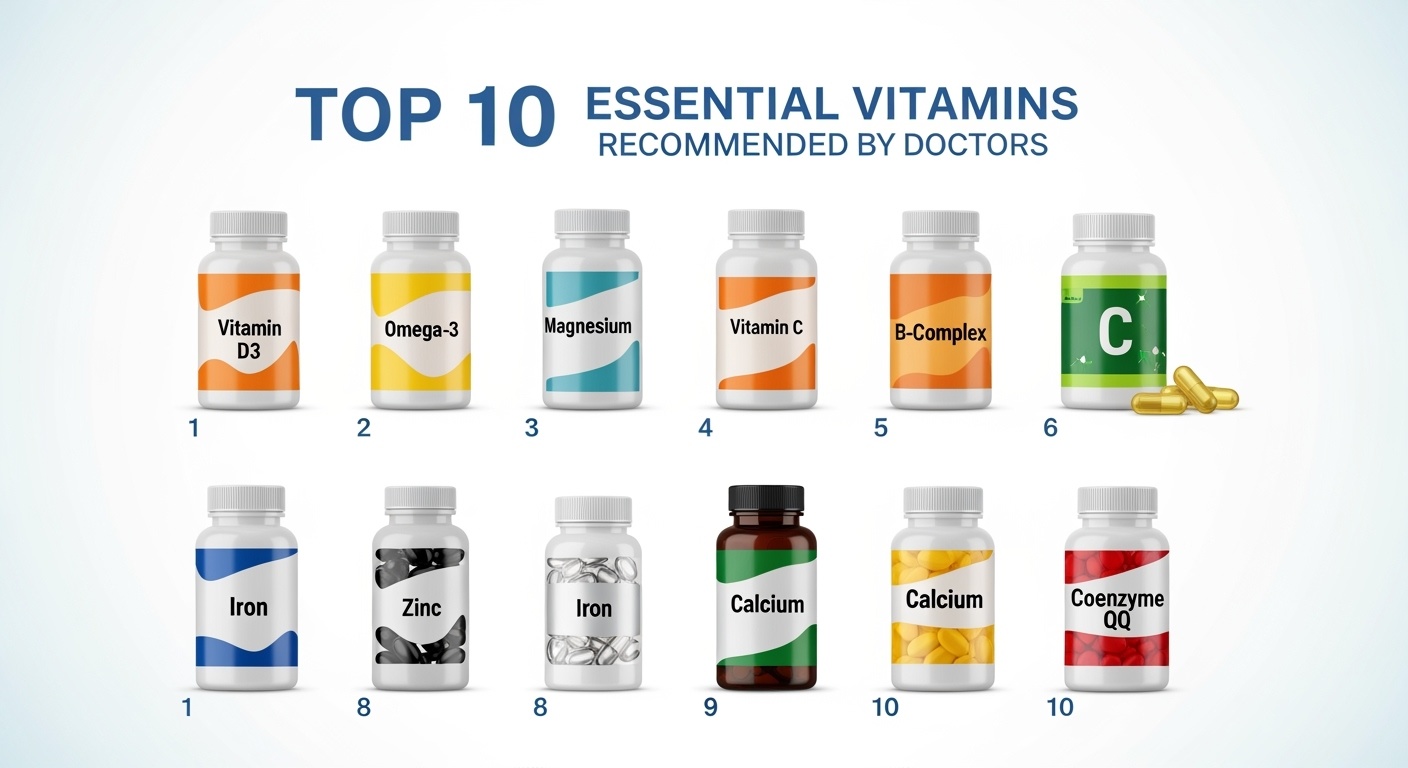 영양제 추천 순위 TOP 10 - 의사도 먹는 필수 영양제 완벽 가이드