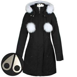 무스너클 19 F W 여성 스틸링 롱 패딩 블랙퍼 MK2003LP 290