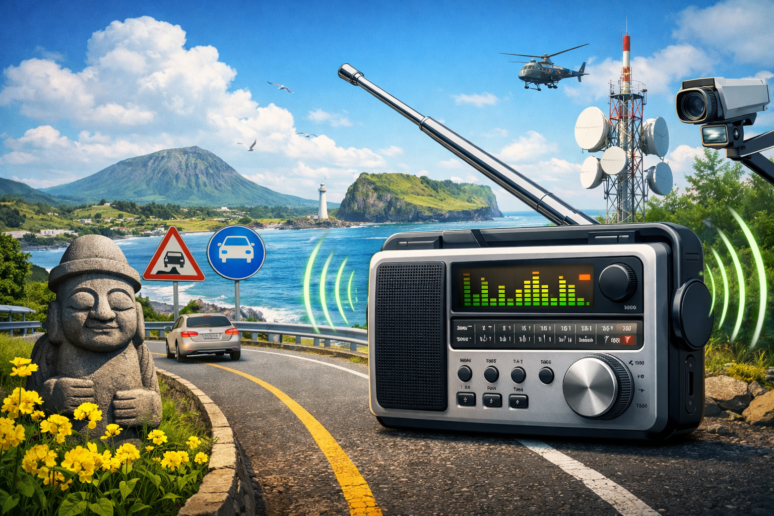 제주도 교통방송 실시간 다시듣기 : 주파수 및 프로그램 안내 관련 사진