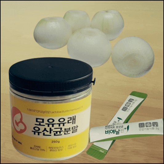 다이어트 유산균 BNR17 양파 궁합