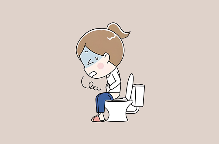 설사가-심해지는-여성