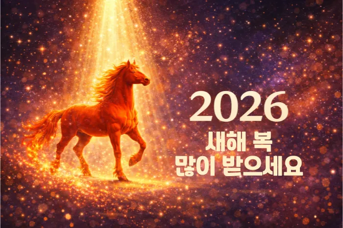 2026년 새해 인사말