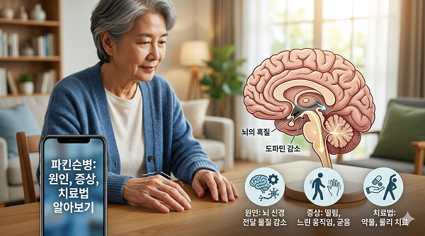 파킨슨병 원인, 증상, 치료법