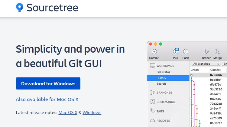 Sourcetree 공식 사이트