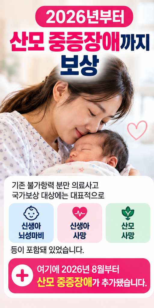 분만 의료사고 국가보상 최대 3억 원&amp;#44; 산모 중증장애도 대상