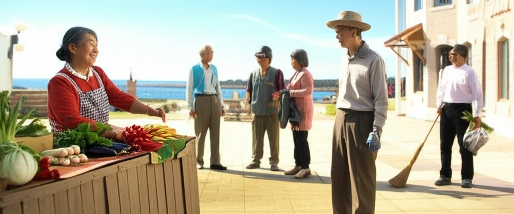 완도군 시니어클럽 일자리 유형별 특징..