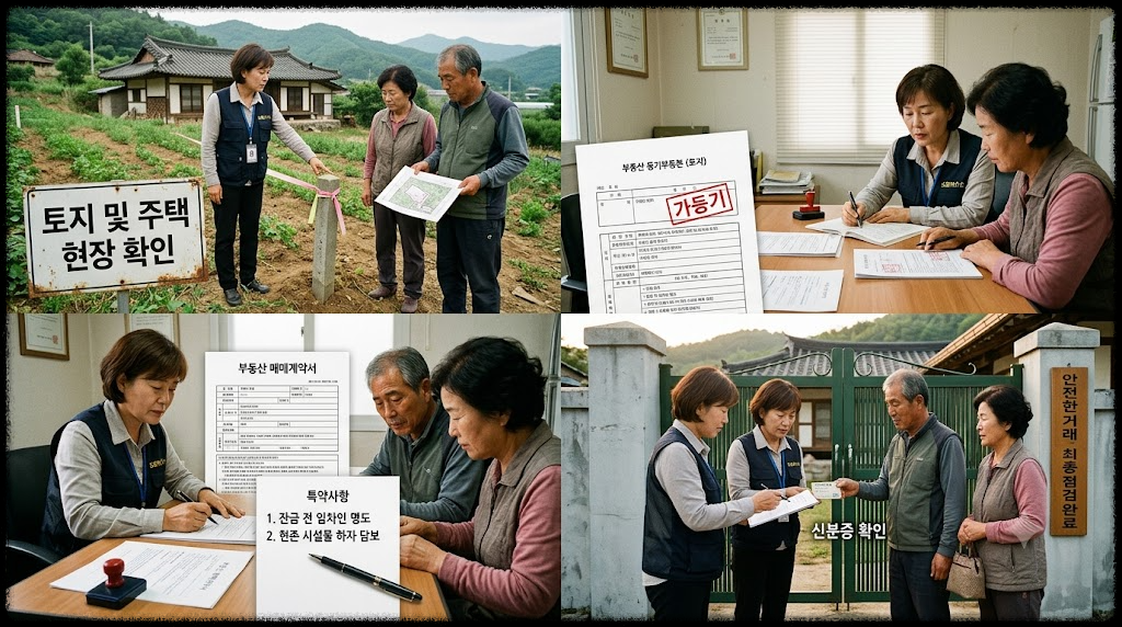안전한 부동산 거래를 위한 체크리스트