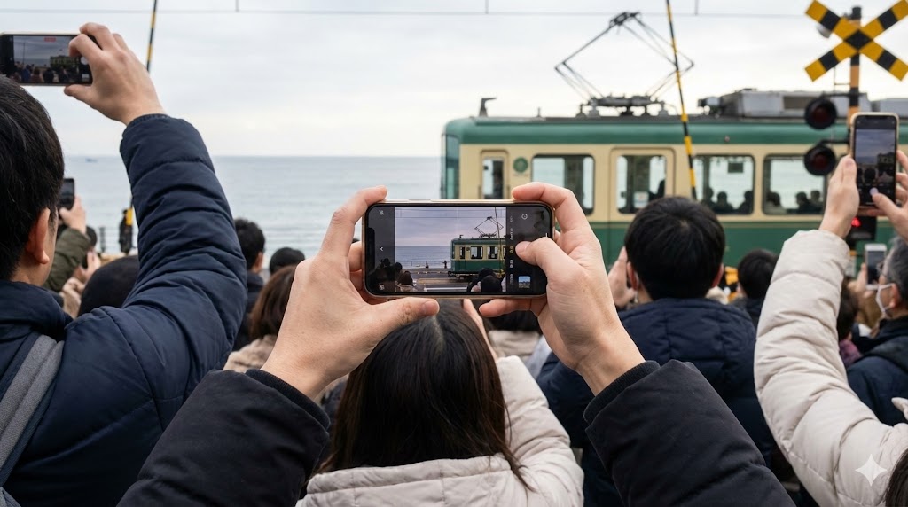 가마쿠라 슬램덩크 성지순례, 사람 없는 인생샷? 새벽에 가야만 하는 이유 (ft. 에노덴 시간표, 포토존 꿀팁)
