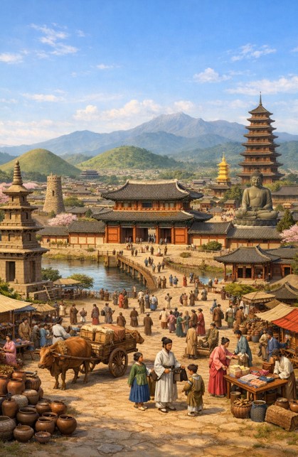 통일신라 경주 모습