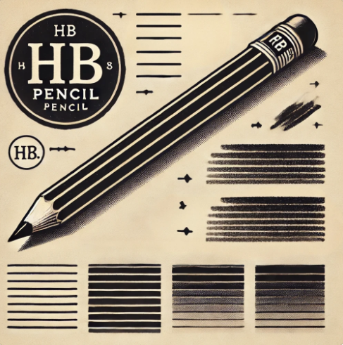 HB연필 이미지