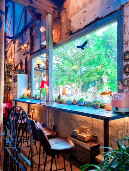 인천 강화도 조양방직 카페: 레트로한 포토존, 음료 할인받는 방법