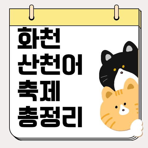 화천 산천어축제 예약, 주차 안내, 입장료, 주변 볼거리 추천