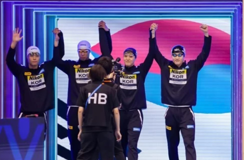 아시안게임 수영 포상금