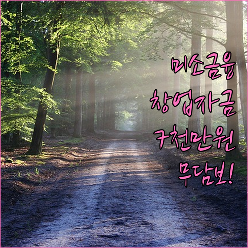 2025 미소금융 창업자금: 최대 7..