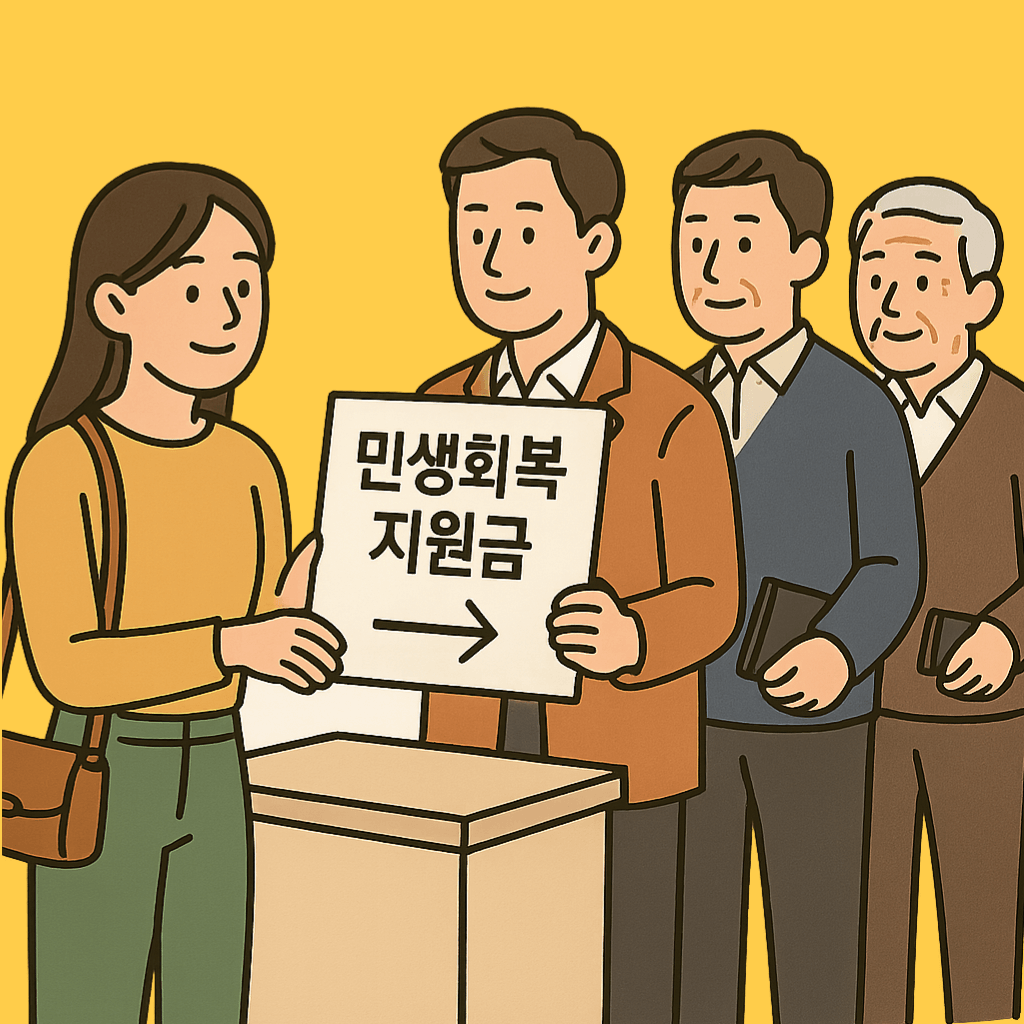 2025 민생회복지원금 신청방법 총정리 ✅ 지원대상·신청기간 한눈에 확인!