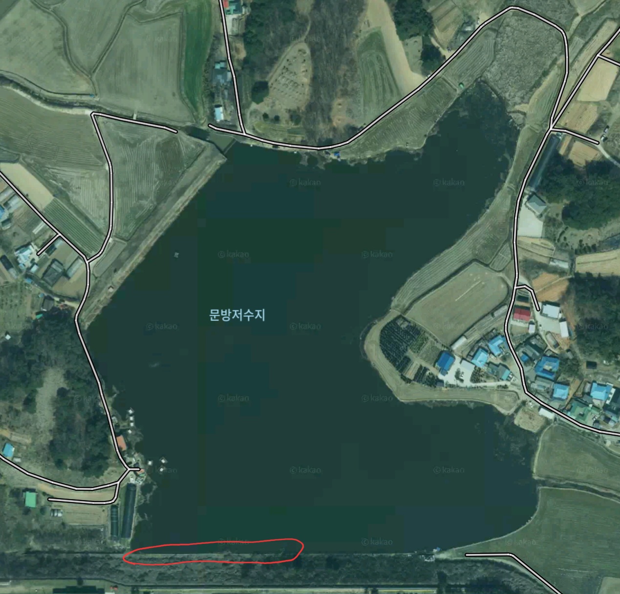 인터넷 지도로 찾은 뜻밖의 낚시터