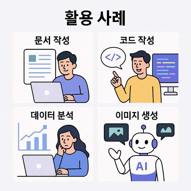 챗gpt 와 제미나이 기능별 활용사례, 상황별 추천