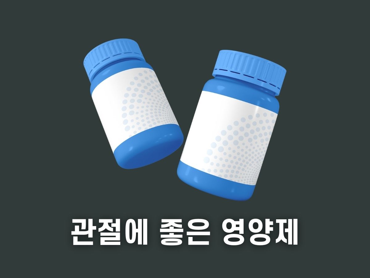 관절에 좋은 영양제