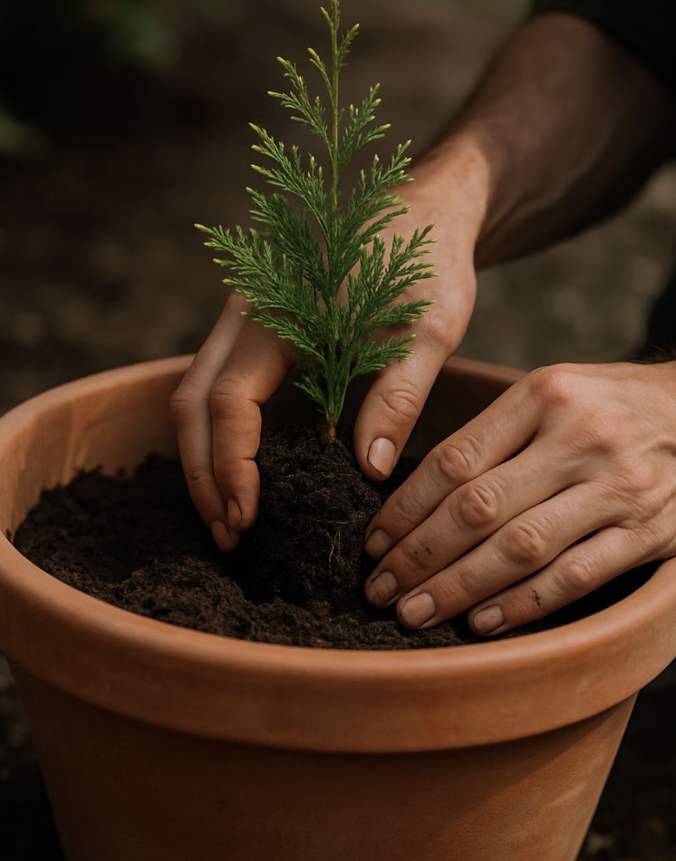 첫 단추&amp;#44; 넉넉한 집과 숨 쉬는 흙