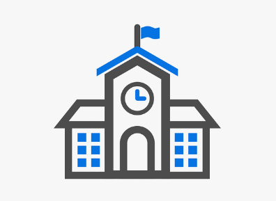 2025학년 취학통지서 인터넷 발급 방법과 관련있는 학교 그림