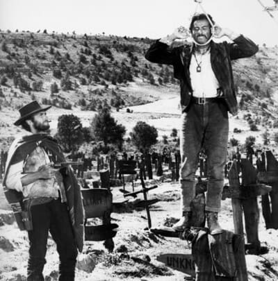 석양의 무법자 장면