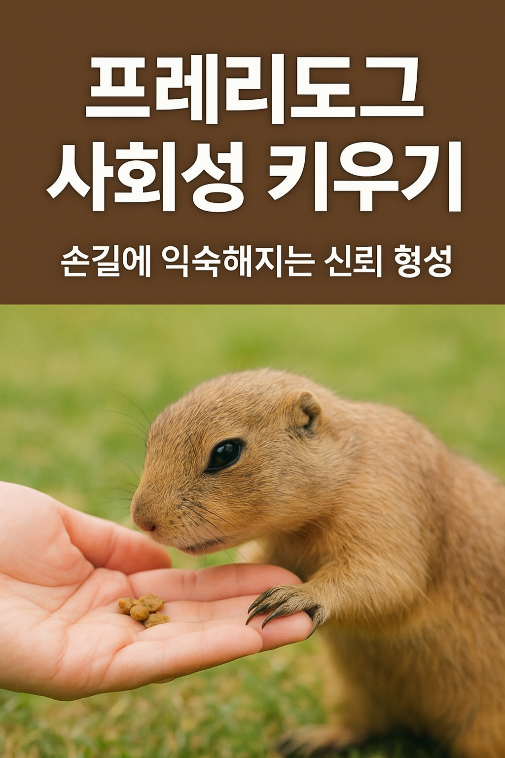 우리 프레리도그, 사회성 UP!&rdquo;