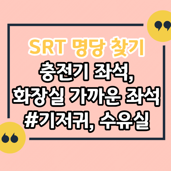 SRT-명당찾기-충전기-자리