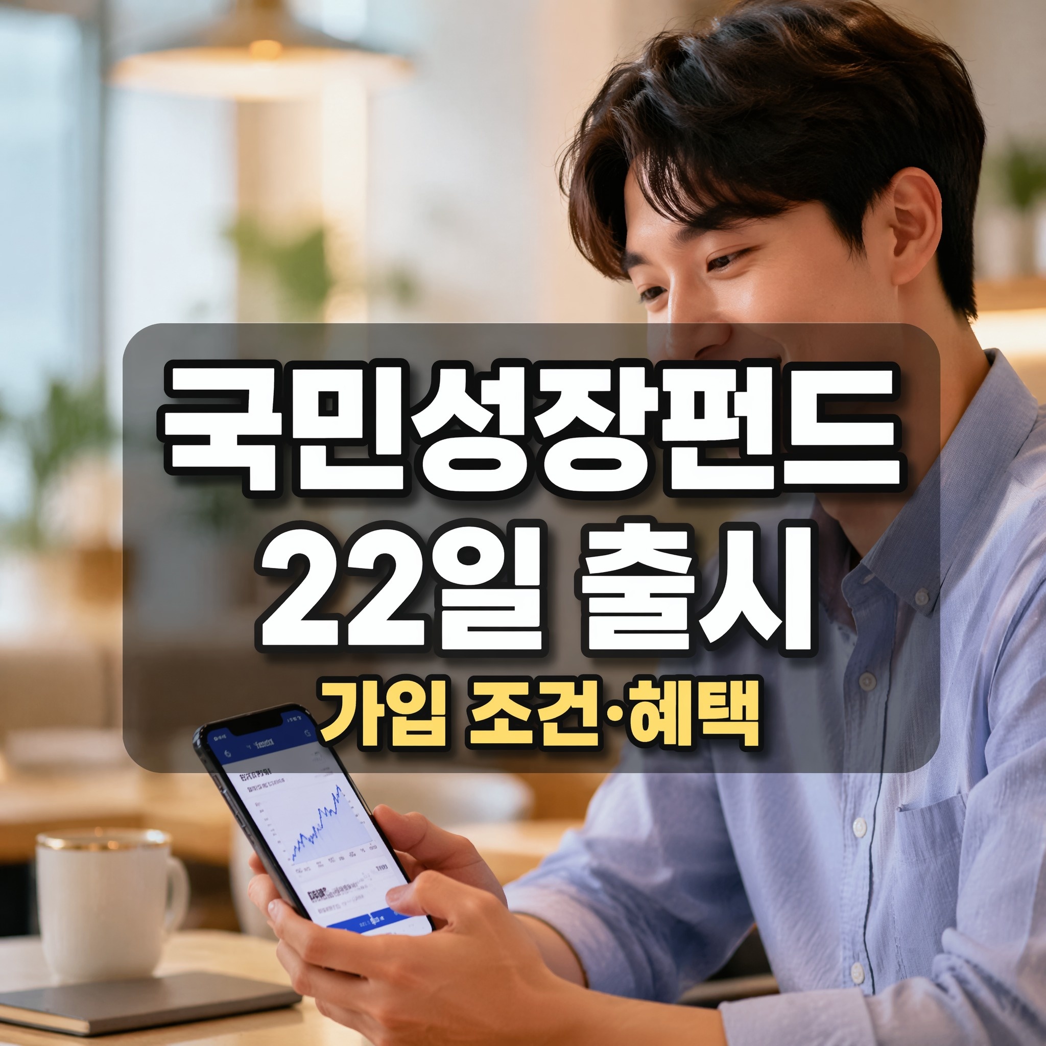 국민성장펀드 22일 출시 가입 조건부터 혜택까지 정리
