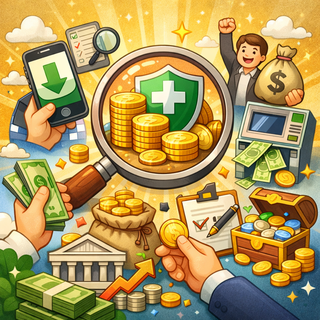 숨은 보험금 찾기 방법 총정리|어플 다운로드부터 환급 신청까지 관련 사진