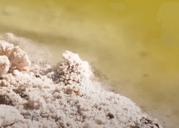 리튬 생산 장면