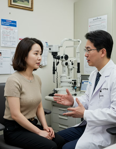 비문증의 주요 원인