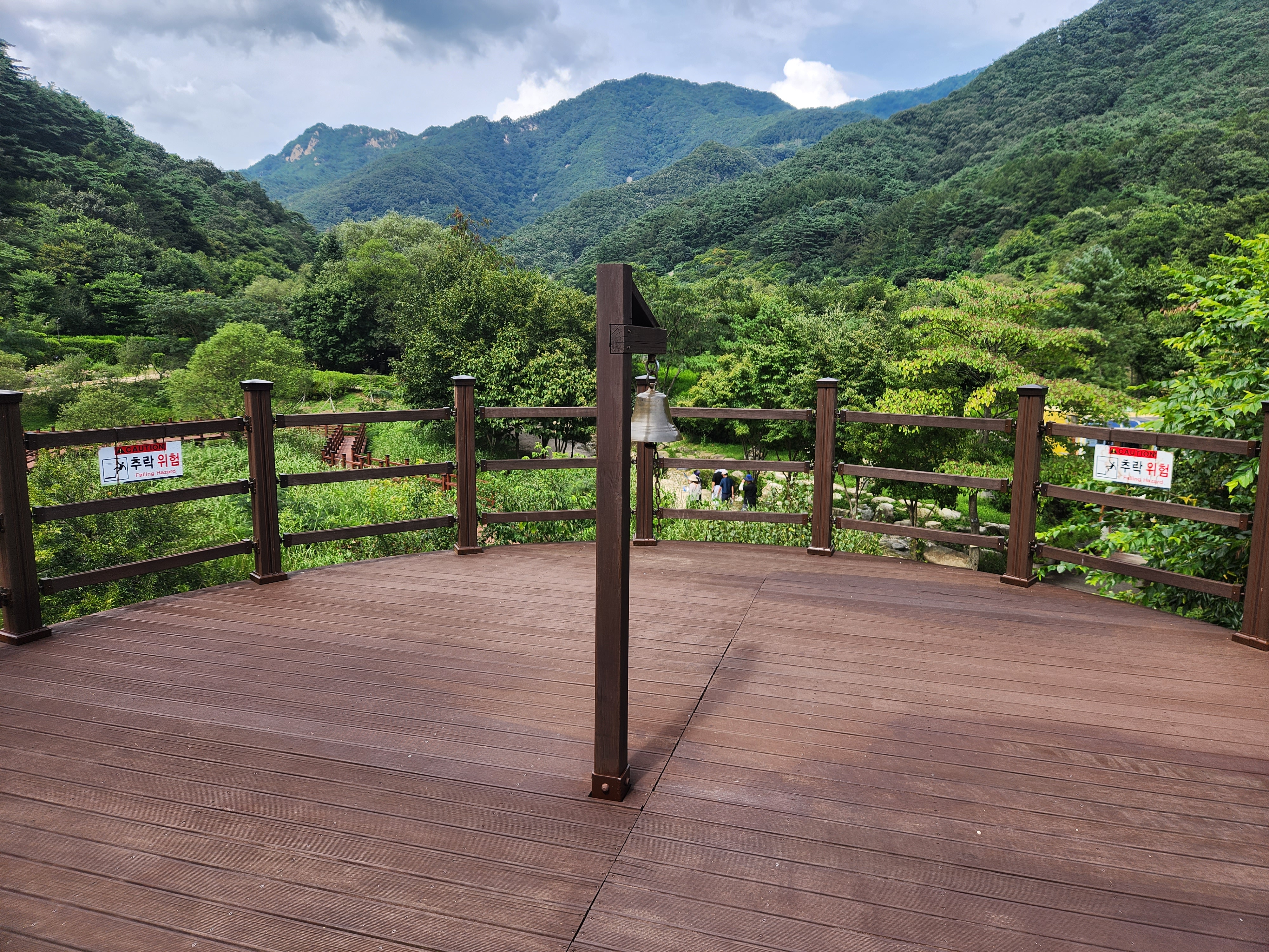 미로공원 전망대 전경과 탈출 종