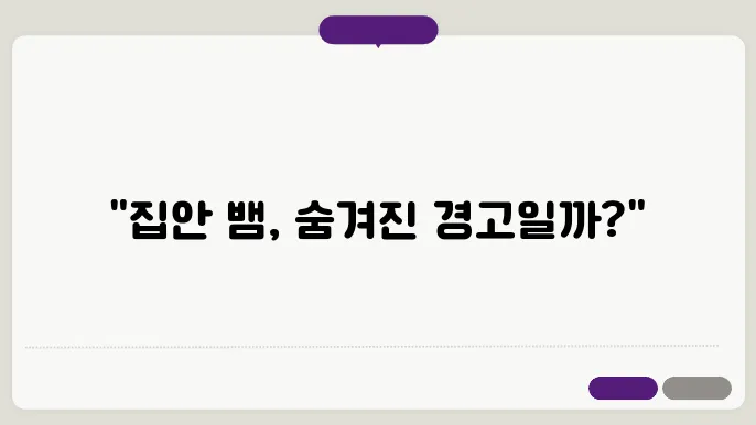 집안에 뱀이 있는 꿈