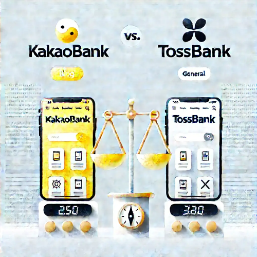 카카오뱅크와 토스의 차이점 총정리