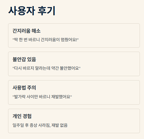 라미실 원스 후기