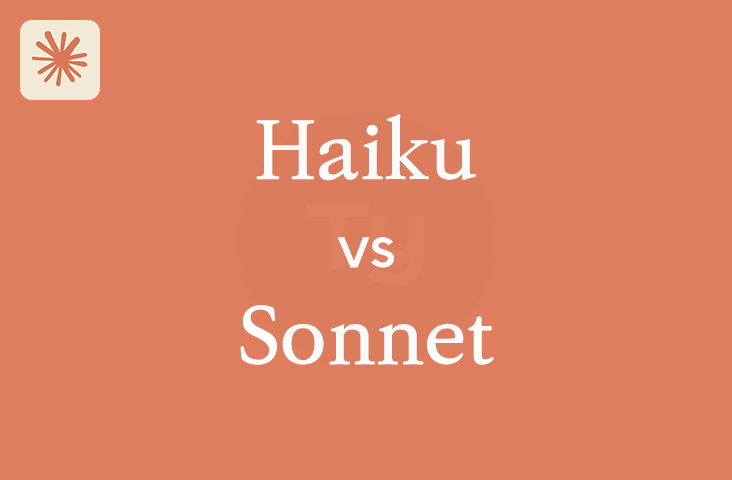 하이쿠 vs 소넷