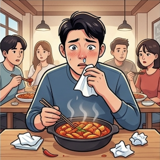 식후비염탈출