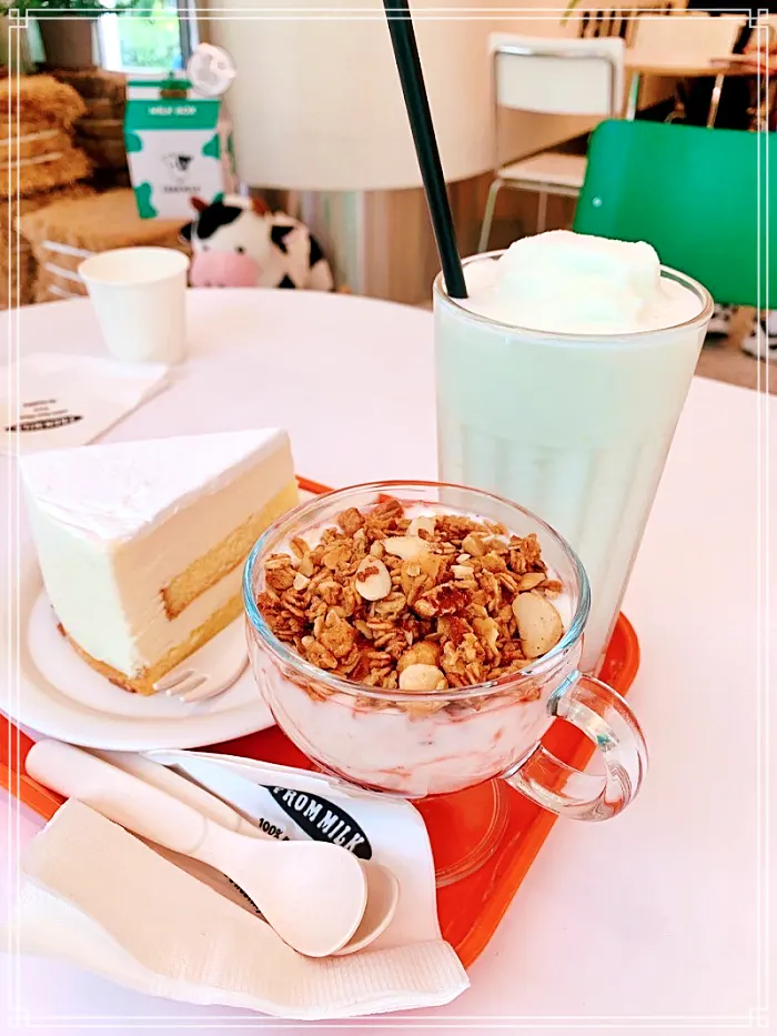 가평 터미널 맛집 칠학골 수흥목장, 새벽 원유로 만든 수제 유제품, 밀크 카페, 디저트