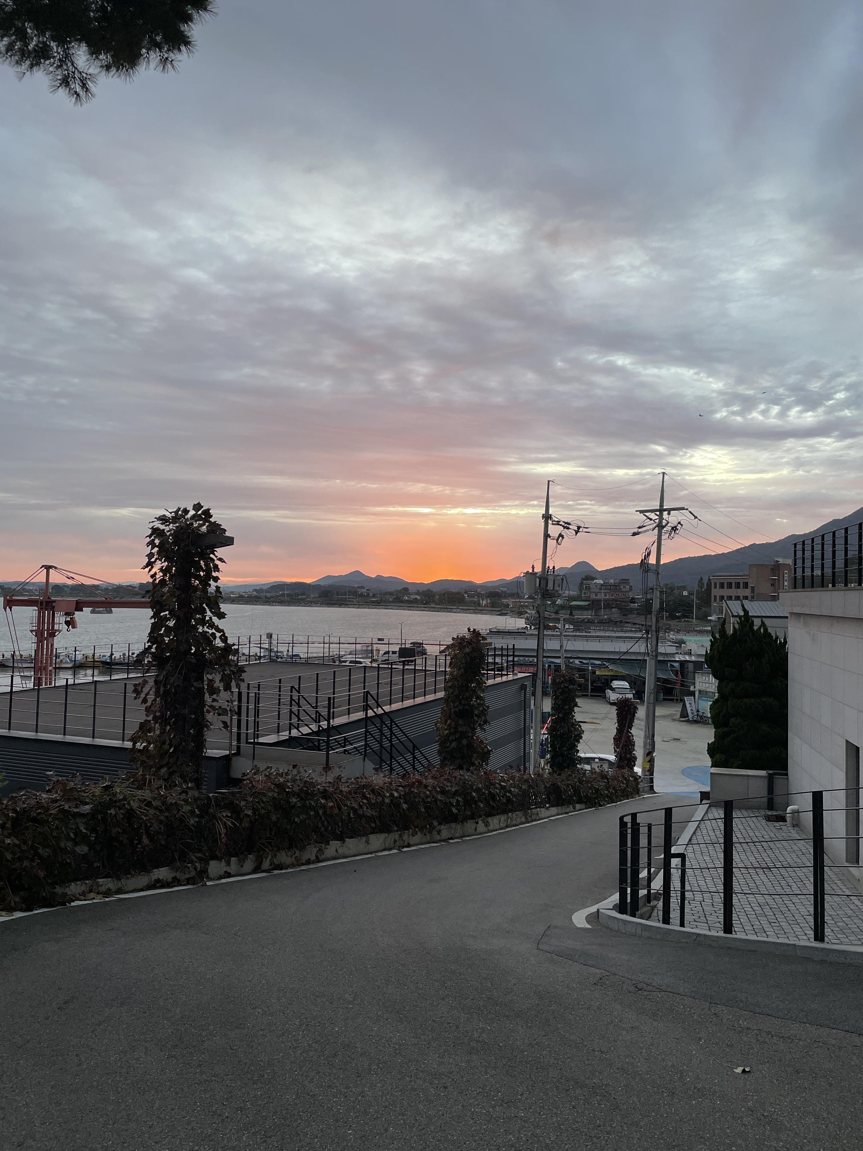 라르고빌에서 후포항 가는길